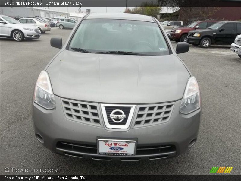 Gotham Gray / Black 2010 Nissan Rogue S