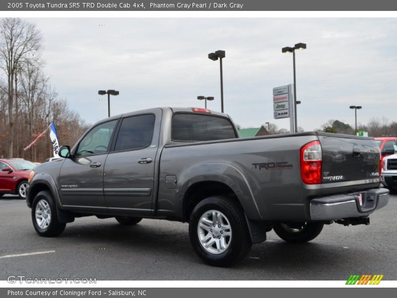 Phantom Gray Pearl / Dark Gray 2005 Toyota Tundra SR5 TRD Double Cab 4x4