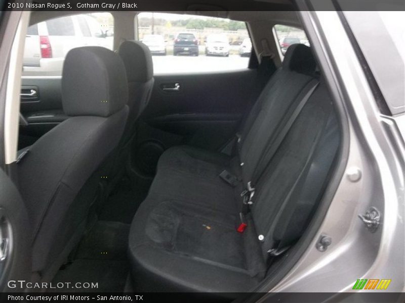 Gotham Gray / Black 2010 Nissan Rogue S