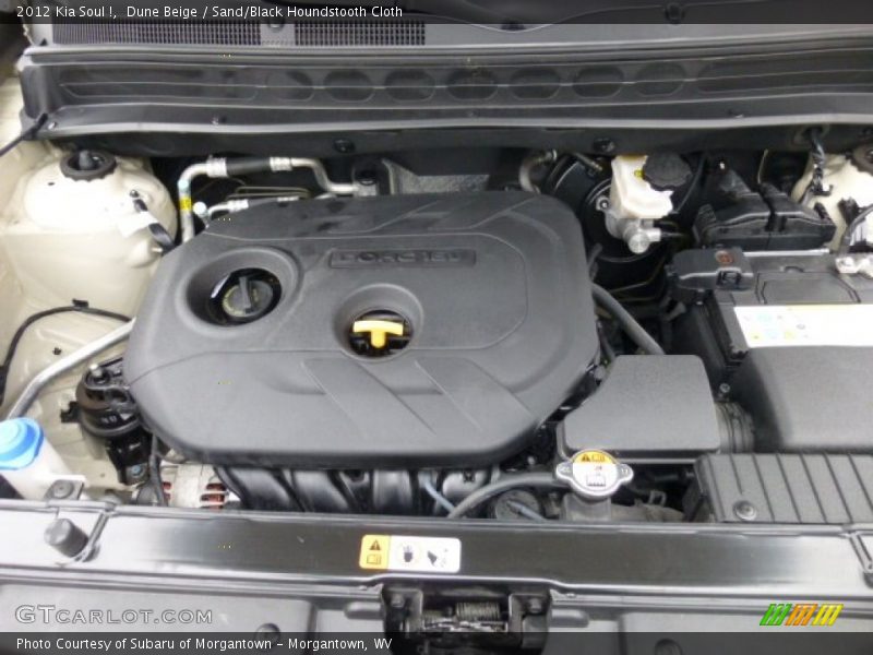  2012 Soul ! Engine - 2.0 Liter DOHC 16-Valve CVVT 4 Cylinder