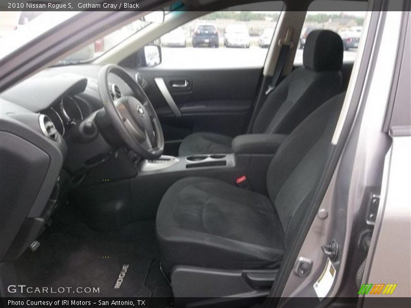 Gotham Gray / Black 2010 Nissan Rogue S