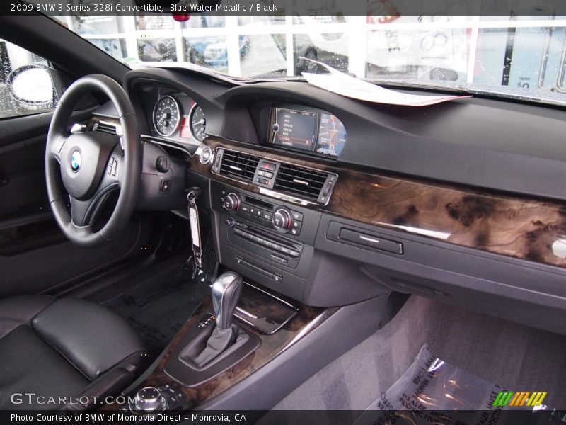 Blue Water Metallic / Black 2009 BMW 3 Series 328i Convertible