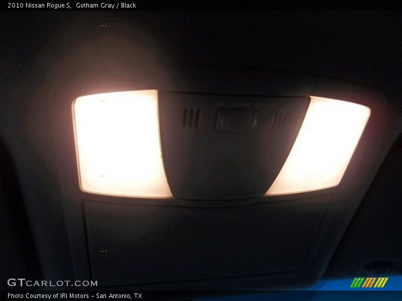 Gotham Gray / Black 2010 Nissan Rogue S