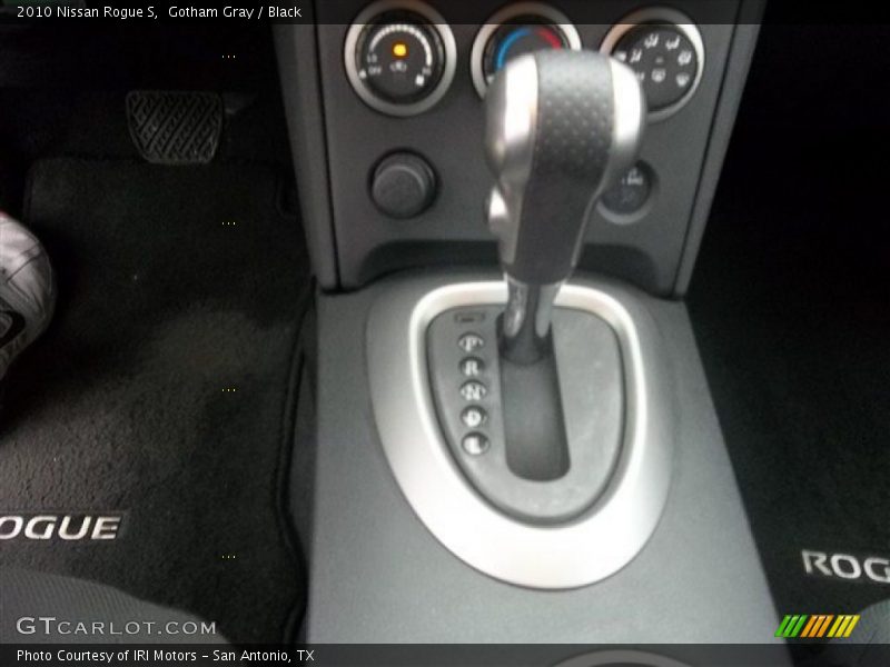 Gotham Gray / Black 2010 Nissan Rogue S