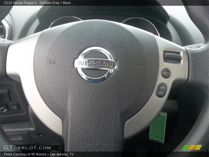 Gotham Gray / Black 2010 Nissan Rogue S