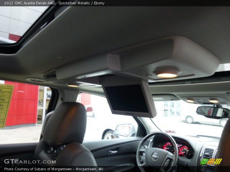 Quicksilver Metallic / Ebony 2012 GMC Acadia Denali AWD