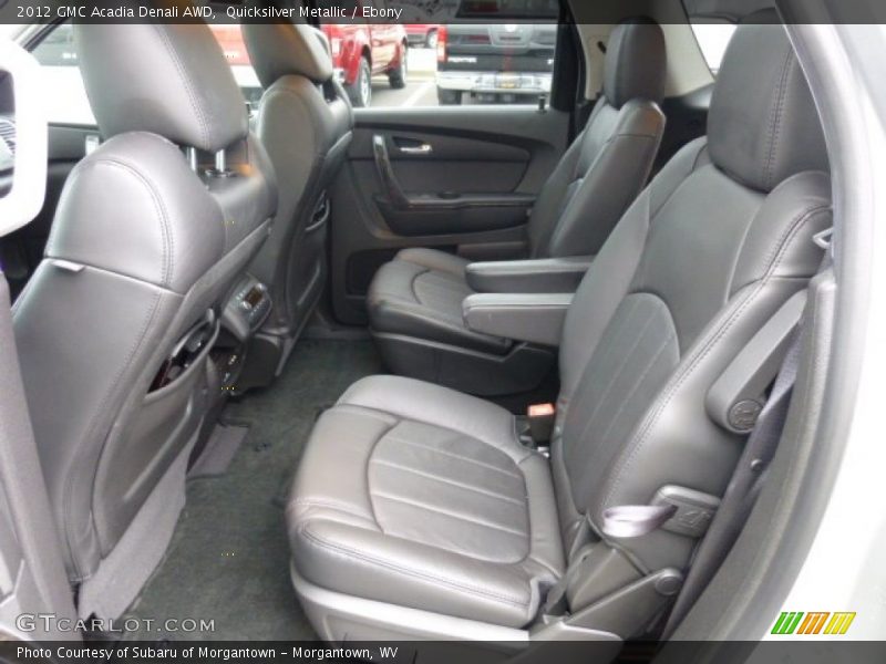 Quicksilver Metallic / Ebony 2012 GMC Acadia Denali AWD