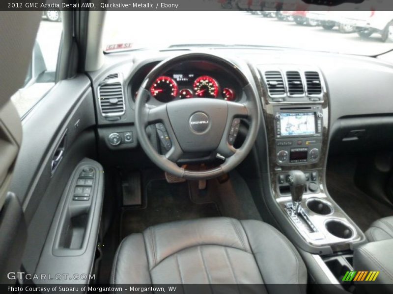 Quicksilver Metallic / Ebony 2012 GMC Acadia Denali AWD