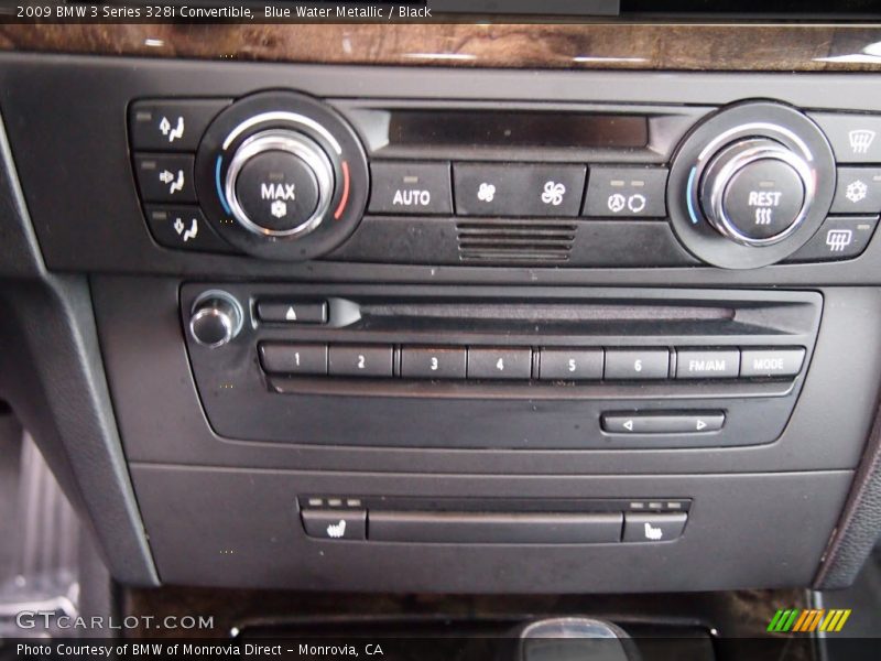 Blue Water Metallic / Black 2009 BMW 3 Series 328i Convertible