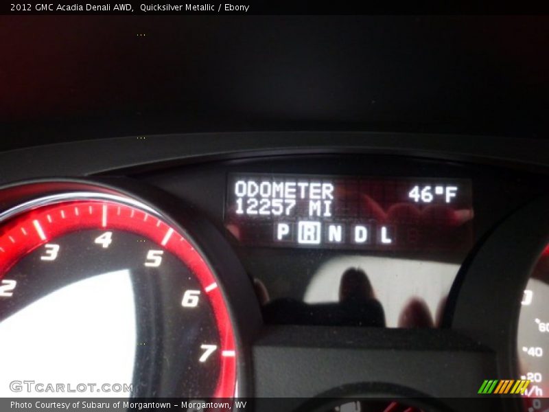 Quicksilver Metallic / Ebony 2012 GMC Acadia Denali AWD
