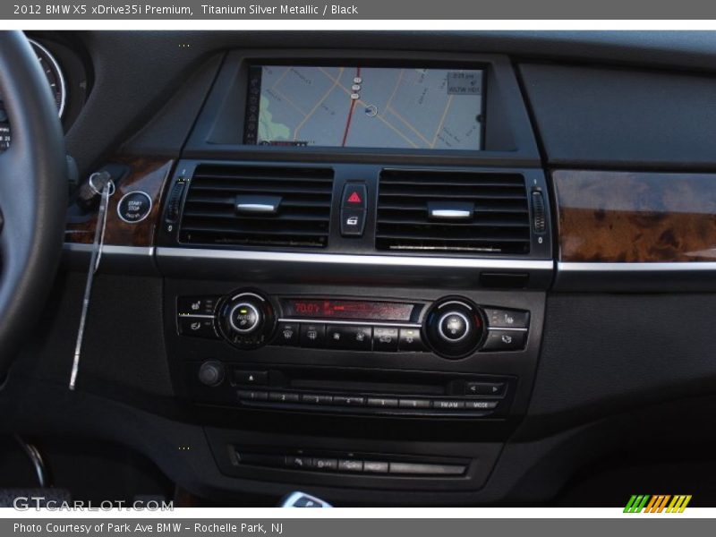 Titanium Silver Metallic / Black 2012 BMW X5 xDrive35i Premium