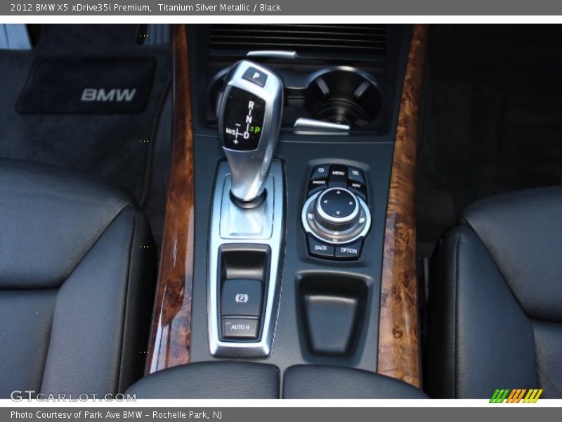 Titanium Silver Metallic / Black 2012 BMW X5 xDrive35i Premium