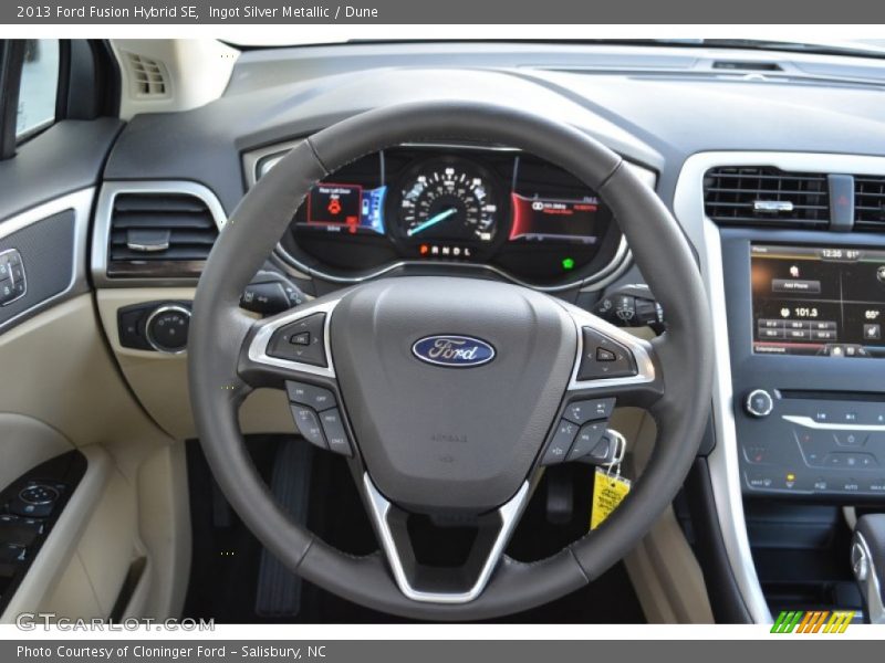  2013 Fusion Hybrid SE Steering Wheel