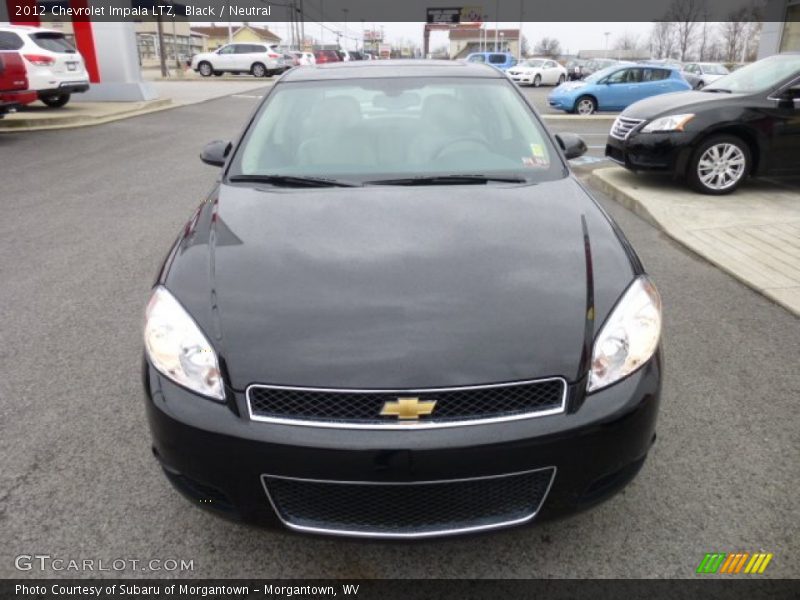 Black / Neutral 2012 Chevrolet Impala LTZ