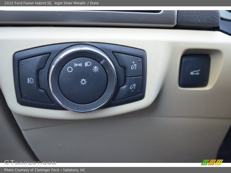 Controls of 2013 Fusion Hybrid SE
