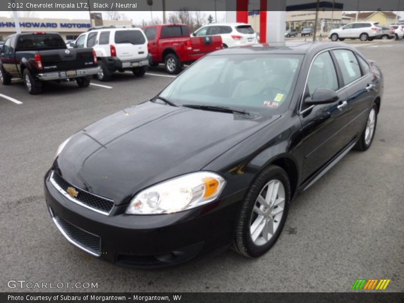 Front 3/4 View of 2012 Impala LTZ