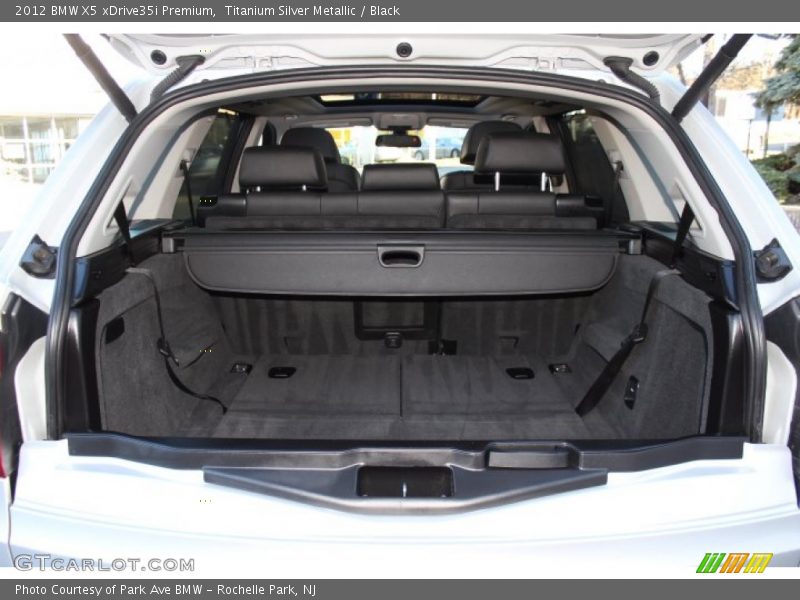 Titanium Silver Metallic / Black 2012 BMW X5 xDrive35i Premium