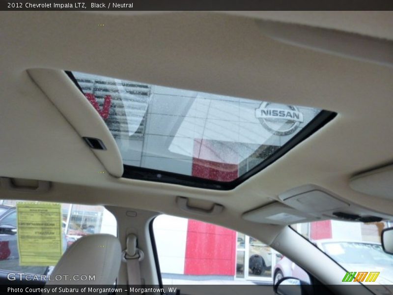 Black / Neutral 2012 Chevrolet Impala LTZ