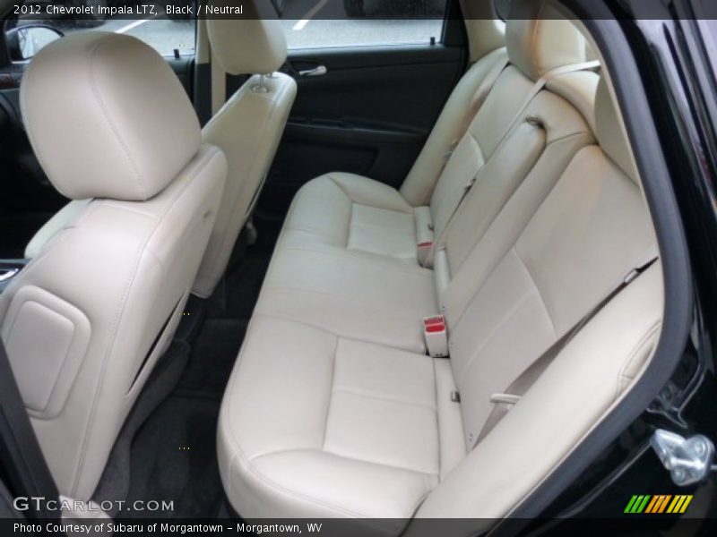 Rear Seat of 2012 Impala LTZ