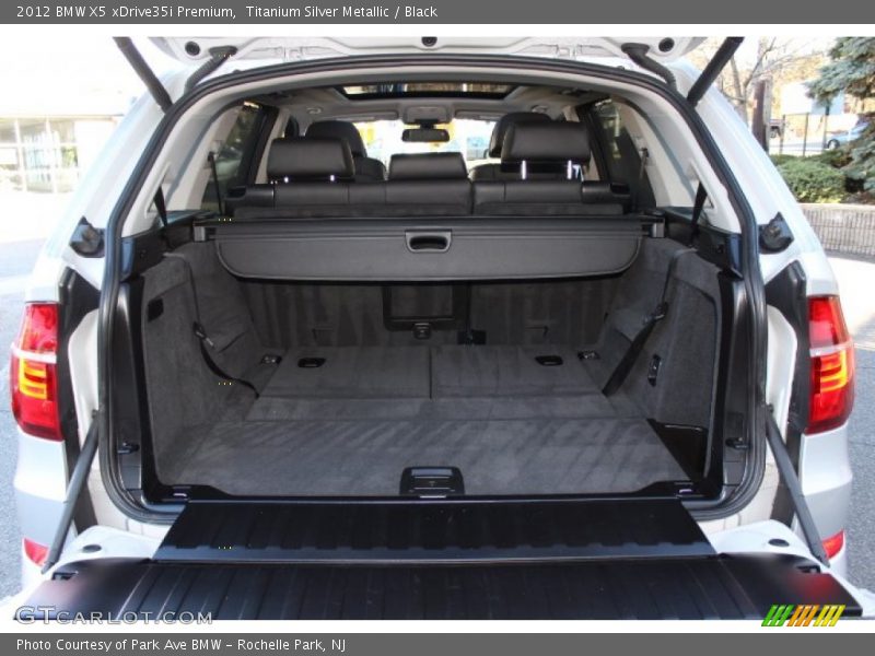Titanium Silver Metallic / Black 2012 BMW X5 xDrive35i Premium
