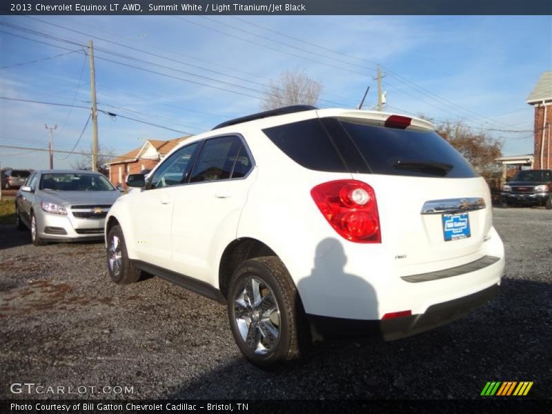 Summit White / Light Titanium/Jet Black 2013 Chevrolet Equinox LT AWD