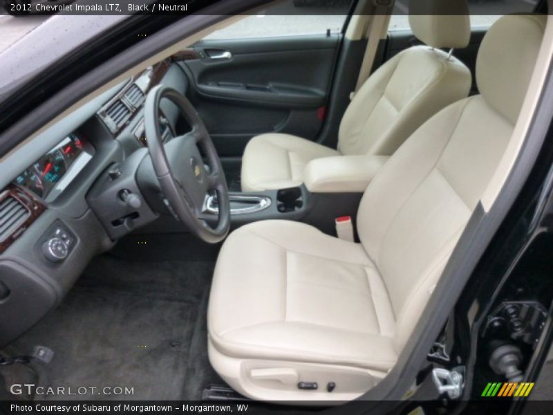 Front Seat of 2012 Impala LTZ