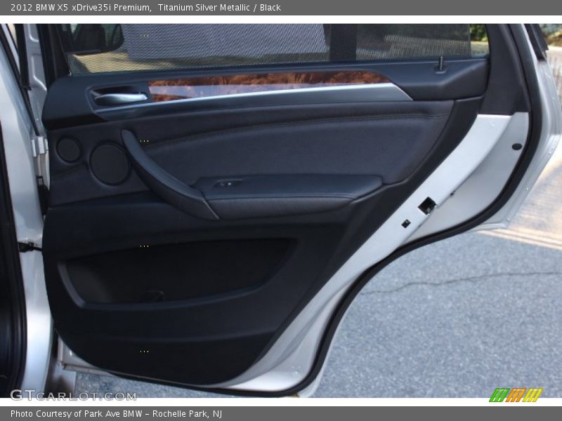Titanium Silver Metallic / Black 2012 BMW X5 xDrive35i Premium