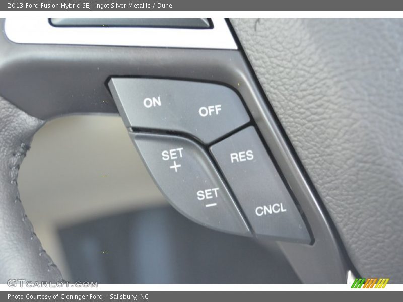 Controls of 2013 Fusion Hybrid SE