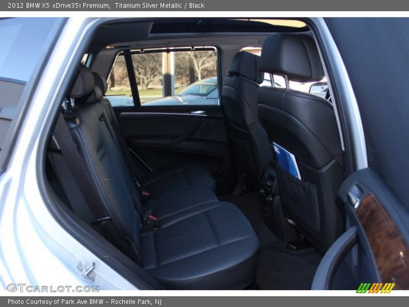 Titanium Silver Metallic / Black 2012 BMW X5 xDrive35i Premium