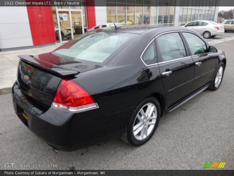 Black / Neutral 2012 Chevrolet Impala LTZ
