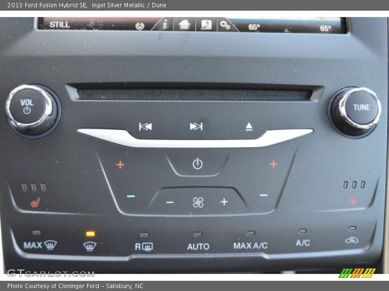 Audio System of 2013 Fusion Hybrid SE