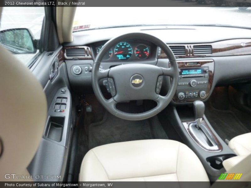 Dashboard of 2012 Impala LTZ