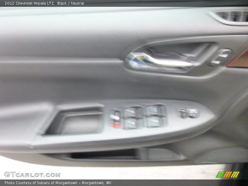 Black / Neutral 2012 Chevrolet Impala LTZ