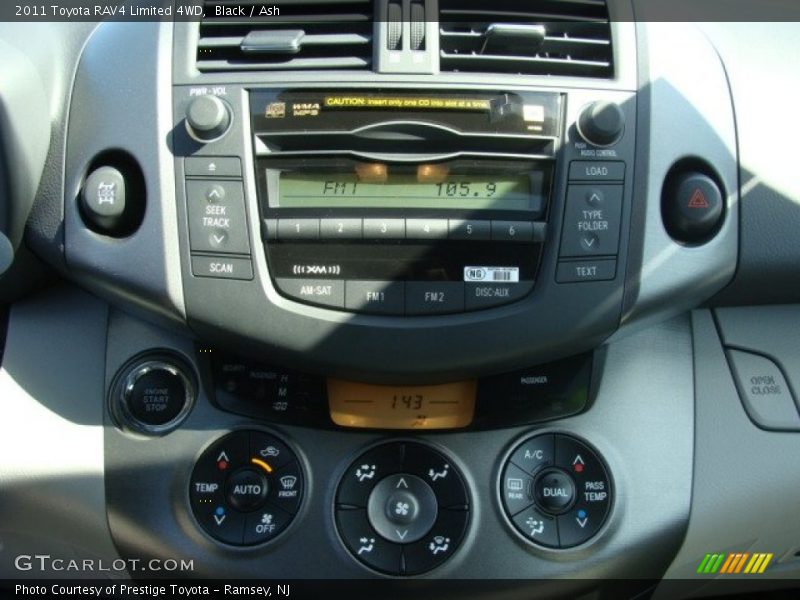 Black / Ash 2011 Toyota RAV4 Limited 4WD