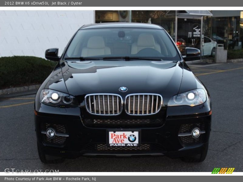 Jet Black / Oyster 2012 BMW X6 xDrive50i