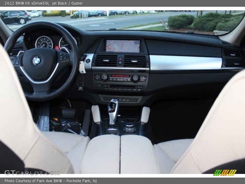 Jet Black / Oyster 2012 BMW X6 xDrive50i
