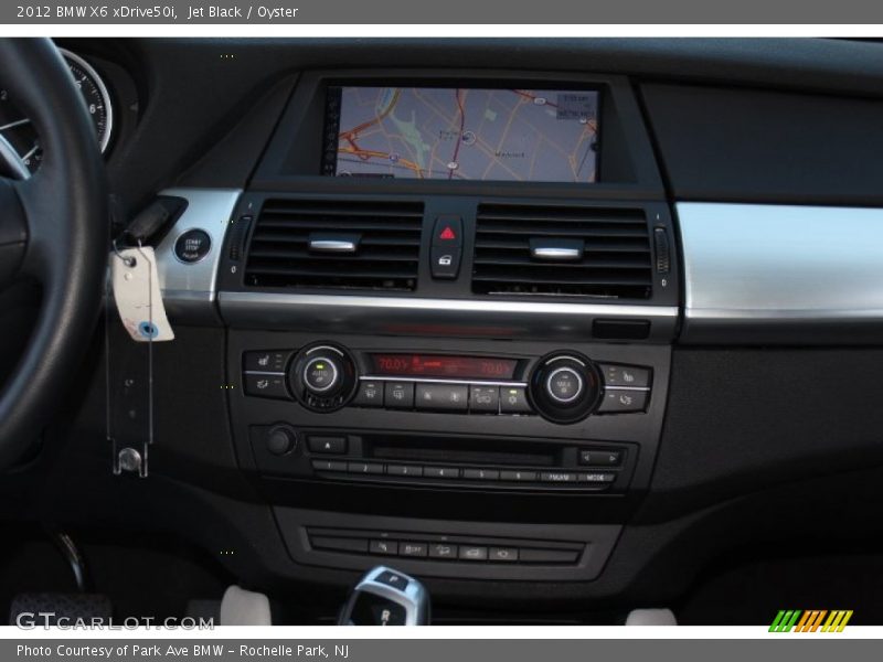 Jet Black / Oyster 2012 BMW X6 xDrive50i