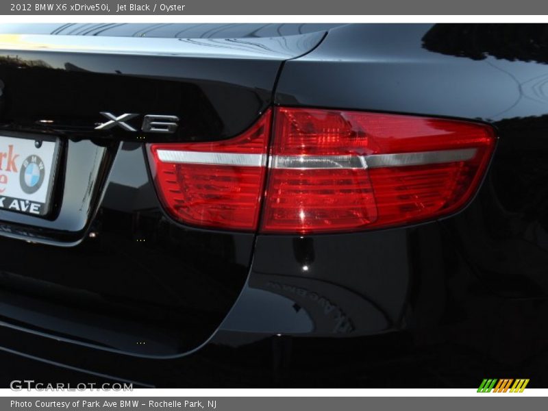 Jet Black / Oyster 2012 BMW X6 xDrive50i