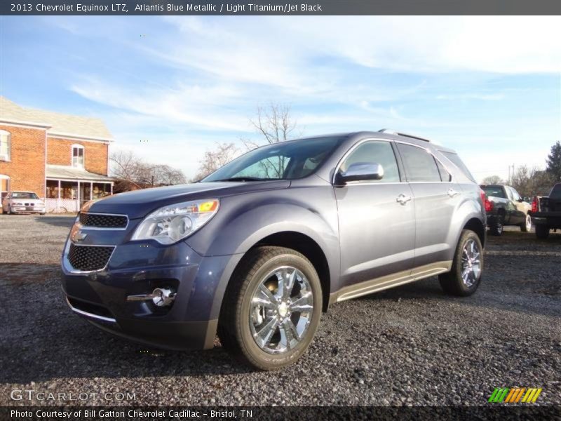 Atlantis Blue Metallic / Light Titanium/Jet Black 2013 Chevrolet Equinox LTZ