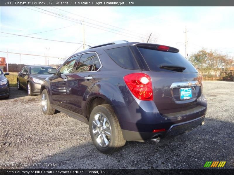 Atlantis Blue Metallic / Light Titanium/Jet Black 2013 Chevrolet Equinox LTZ