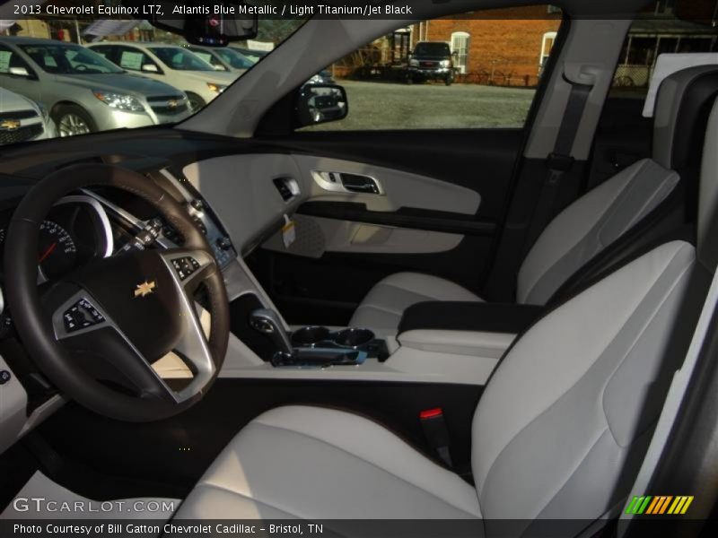 Atlantis Blue Metallic / Light Titanium/Jet Black 2013 Chevrolet Equinox LTZ