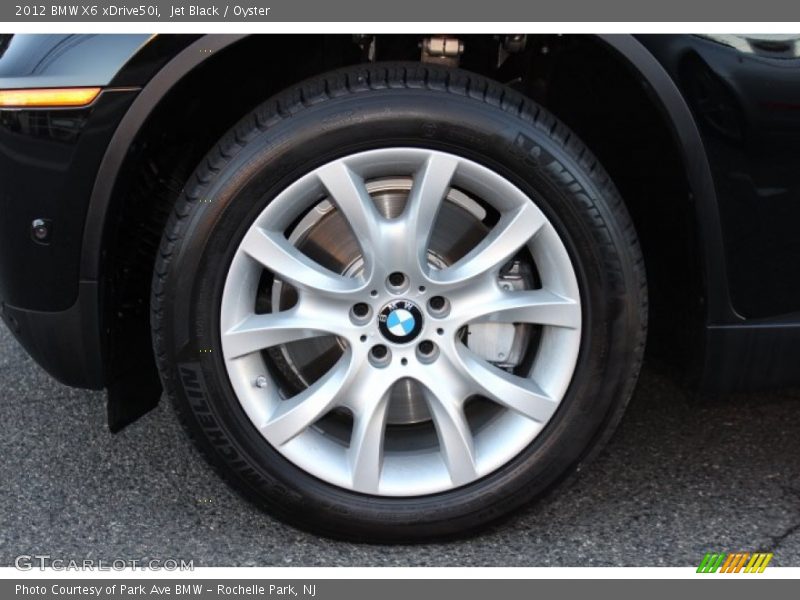 Jet Black / Oyster 2012 BMW X6 xDrive50i