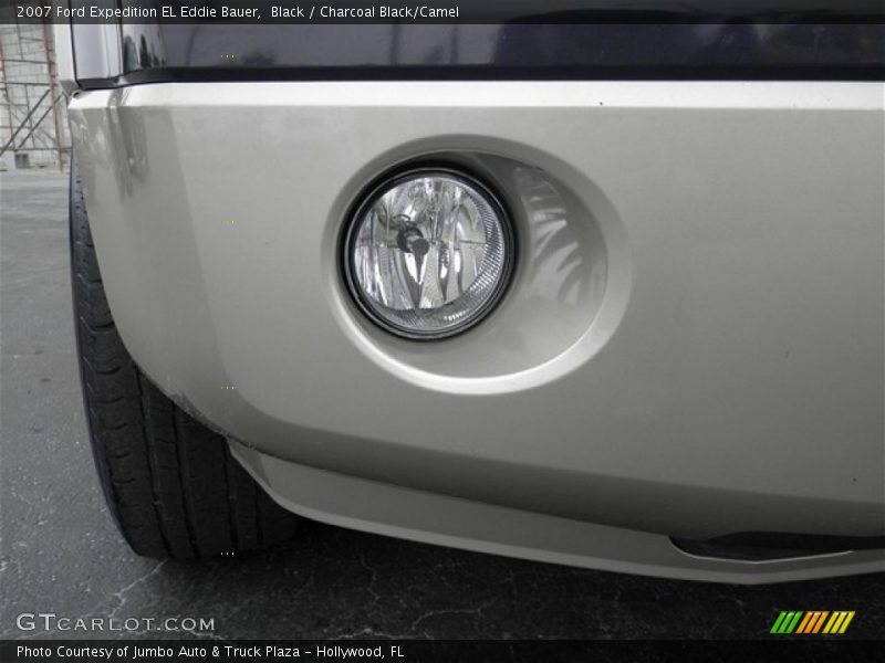 Black / Charcoal Black/Camel 2007 Ford Expedition EL Eddie Bauer