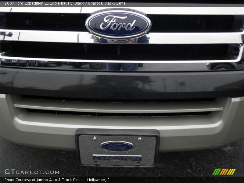Black / Charcoal Black/Camel 2007 Ford Expedition EL Eddie Bauer