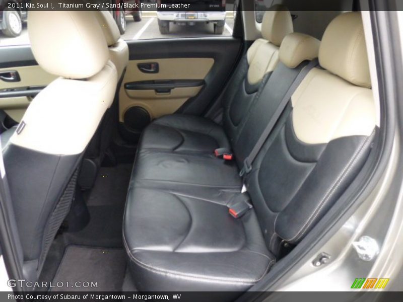 Rear Seat of 2011 Soul !