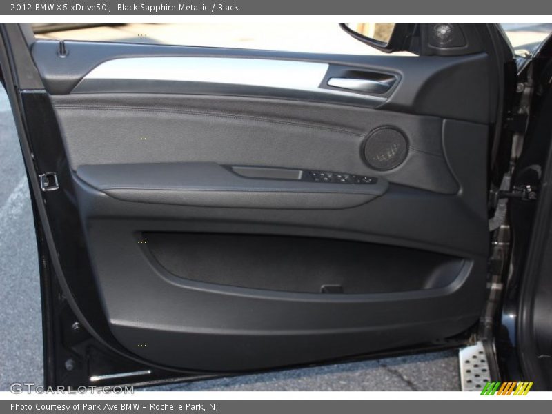 Black Sapphire Metallic / Black 2012 BMW X6 xDrive50i
