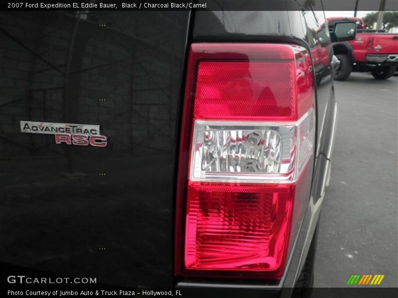 Black / Charcoal Black/Camel 2007 Ford Expedition EL Eddie Bauer