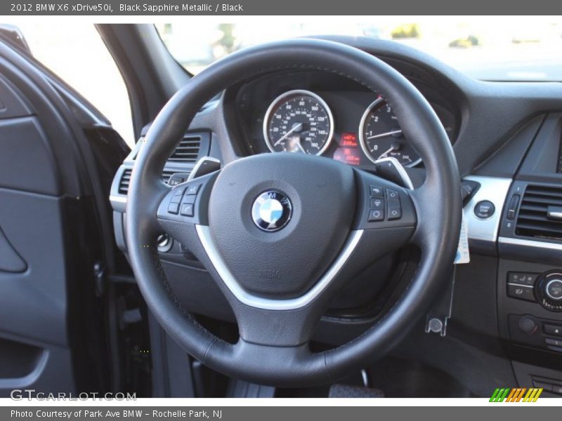 Black Sapphire Metallic / Black 2012 BMW X6 xDrive50i