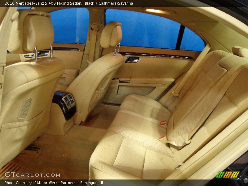 Black / Cashmere/Savanna 2010 Mercedes-Benz S 400 Hybrid Sedan