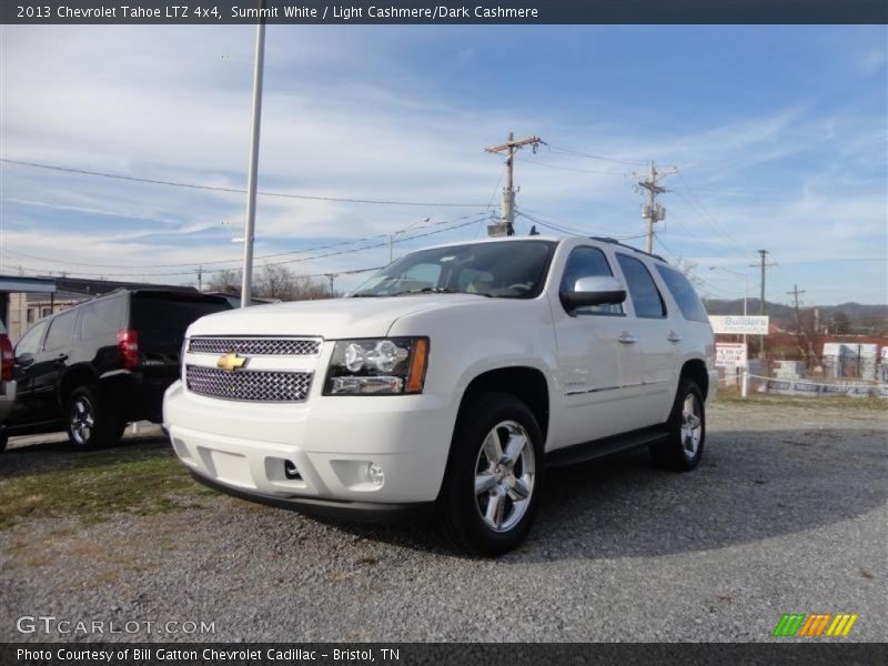 Summit White / Light Cashmere/Dark Cashmere 2013 Chevrolet Tahoe LTZ 4x4